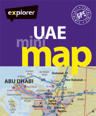 UAE Mini Map -  Explorer Publishing and Distribution