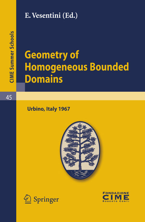 Geometry of Homogeneous Bounded Domains - 
