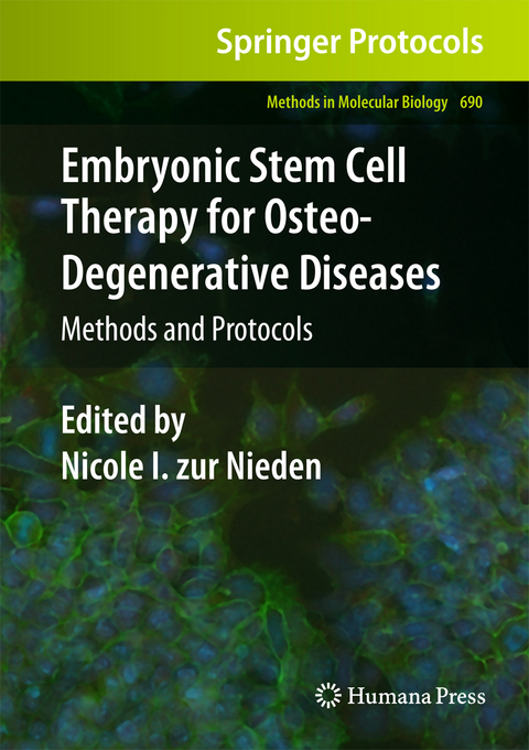 Embryonic Stem Cell Therapy for Osteo-Degenerative Diseases - 