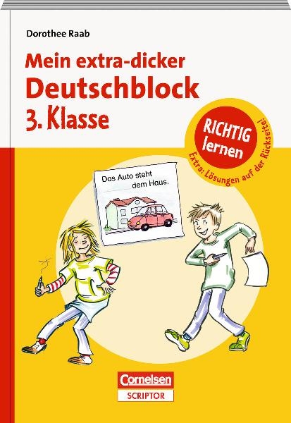 RICHTIG lernen - Mein extra-dicker Deutschblock 3. Klasse