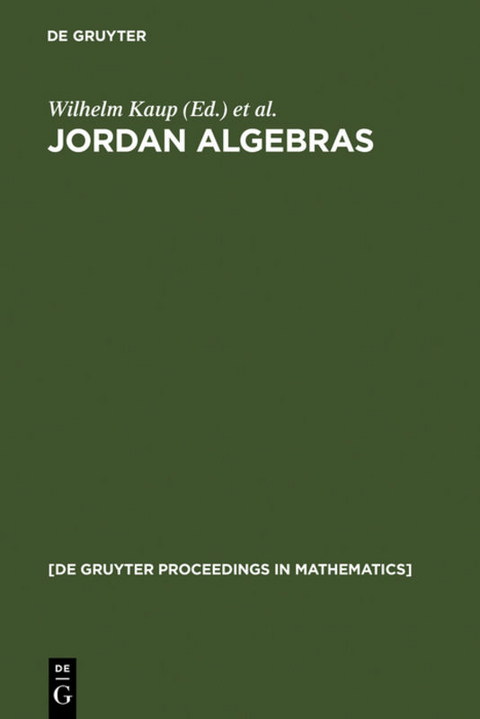 Jordan Algebras - 