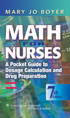 Math for Nurses - Mary Jo Boyer