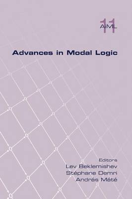 Advances in Modal Logic Volume 11 - 