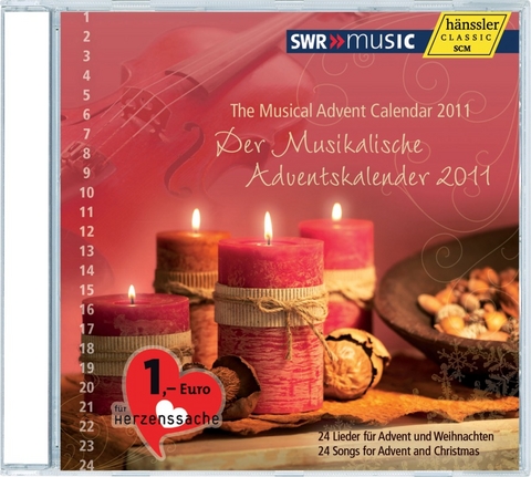 Der Musikalische Adventskalender 2011, 1 Audio-CD