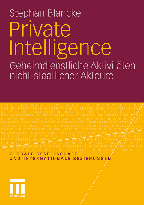 Private Intelligence - Stephan Blancke