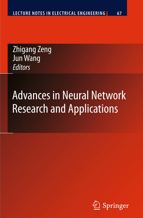 Advances in Neural Network Research and Applications - 