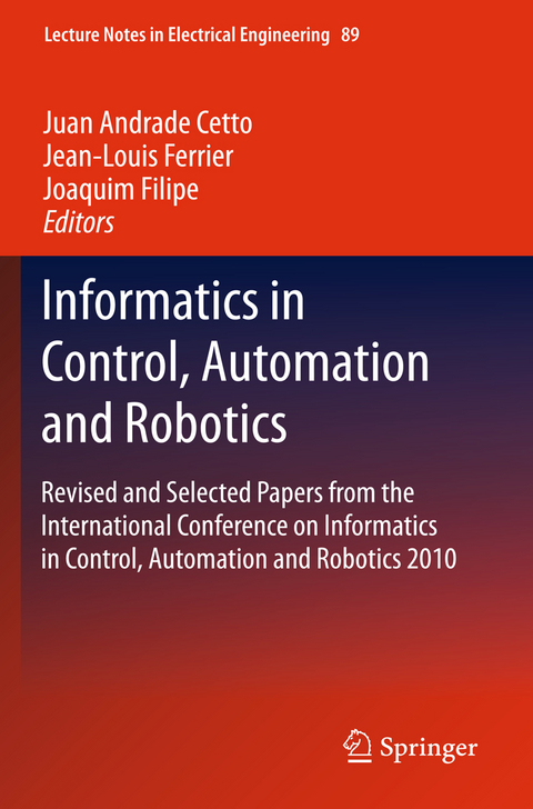 Informatics in Control, Automation and Robotics - 