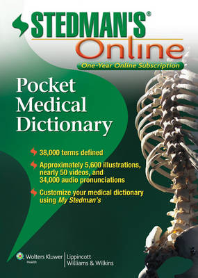 Stedman's Pocket Dictionary Online -  STEDMAN