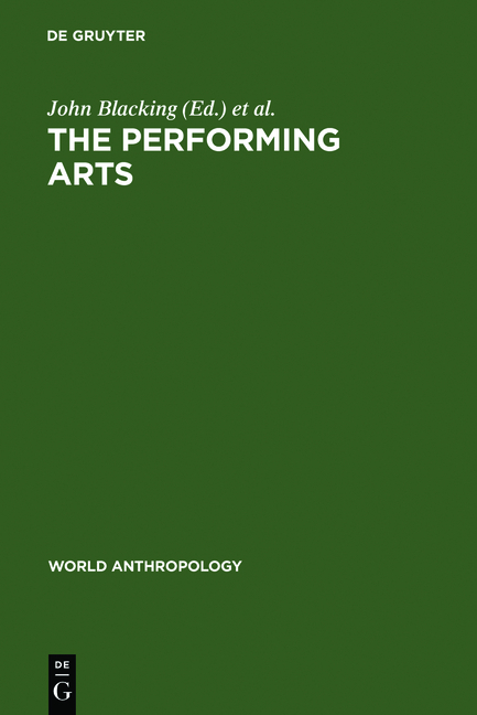 The Performing Arts - 