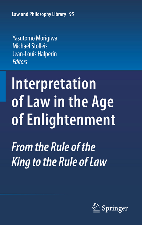 Interpretation of Law in the Age of Enlightenment - 