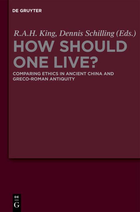 How Should One Live? - 