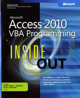 Microsoft Access 2010 VBA Programming Inside Out - Andrew Couch
