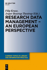 Research Data Management - A European Perspective - 