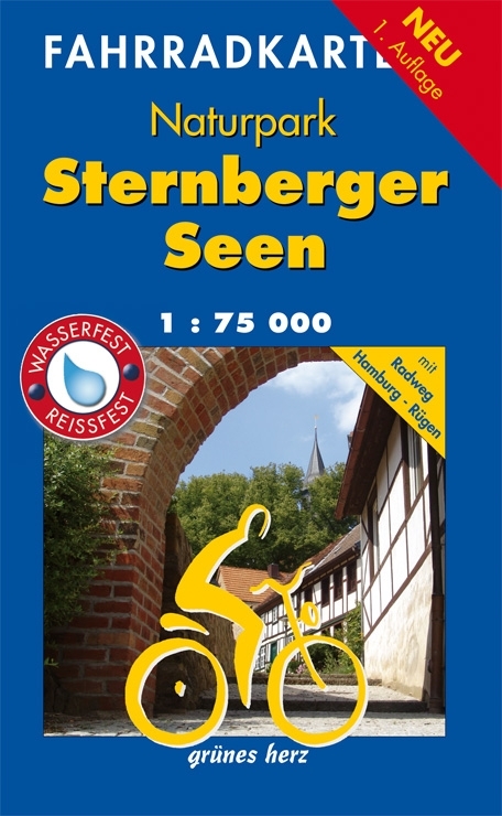 Fahrradkarte Naturpark Sternberger Seen - 