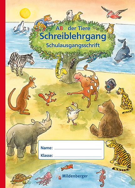 ABC der Tiere – Schreiblehrgang SAS in Sammelmappe, Erstausgabe - 