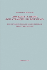 Leon Battista Alberti, 'Della tranquillità dell'animo' -  Matthias Schöndube