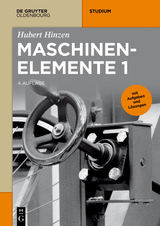 Maschinenelemente 1 - Hubert Hinzen