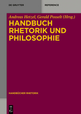Handbuch Rhetorik und Philosophie - 