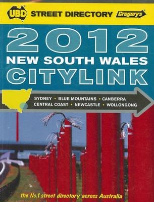 UBD City Link Directory NSW 2012