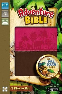NIV, Adventure Bible, Imitation Leather, Pink/Brown, Full Color