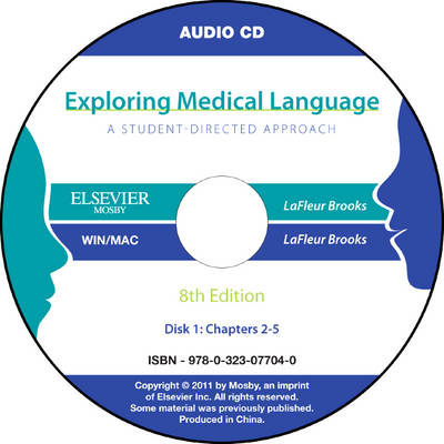 Audio CDs for Exploring Medical Language - Myrna LaFleur Brooks, Danielle LaFleur Brooks