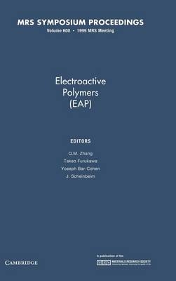 Electroactive Polymers (EAP): Volume 600 - 