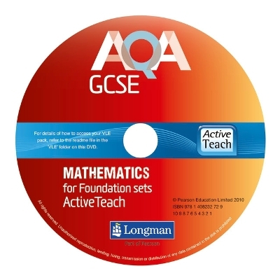 AQA GCSE Mathematics for Foundation sets ActiveTeach DVD-ROM - Glyn Payne, David Mantovani, Harry Smith