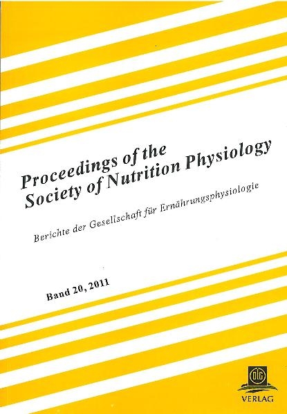 Proceedings of the Society of Nutrition Physiology Band 20