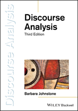 Discourse Analysis - Barbara Johnstone