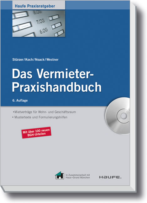 Das Vermieter-Praxishandbuch - Rudolf Stürzer, Michael Koch, Birgit Noack, Martina Westner