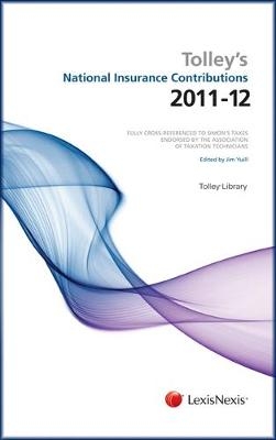 Tolley's National Insurance Contributions 2011-12 - Jon Golding, Peter Arrowsmith