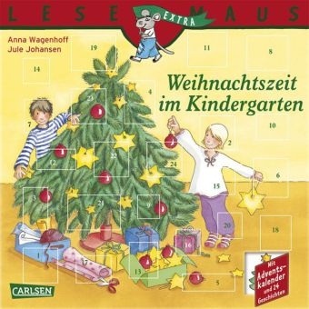 LESEMAUS, Band 124: Weihnachtszeit im Kindergarten - Anna Wagenhoff