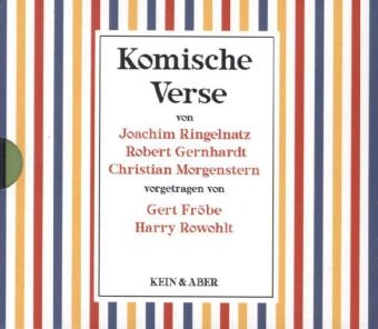 Komische Verse - Christian Morgenstern, Joachim Ringelnatz, Robert Gernhardt