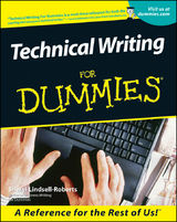 Technical Writing For Dummies - Sheryl Lindsell-Roberts