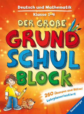 Der große Grundschulblock (Klasse 1 - 4) - Anja Lohr, Britta Zimmermann