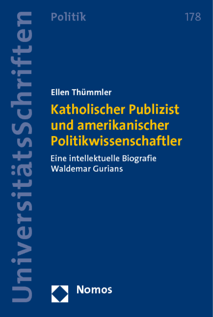Katholischer Publizist und amerikanischer Politikwissenschaftler - Ellen Thümmler