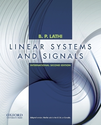 Linear Systems and Signals -  Lathi