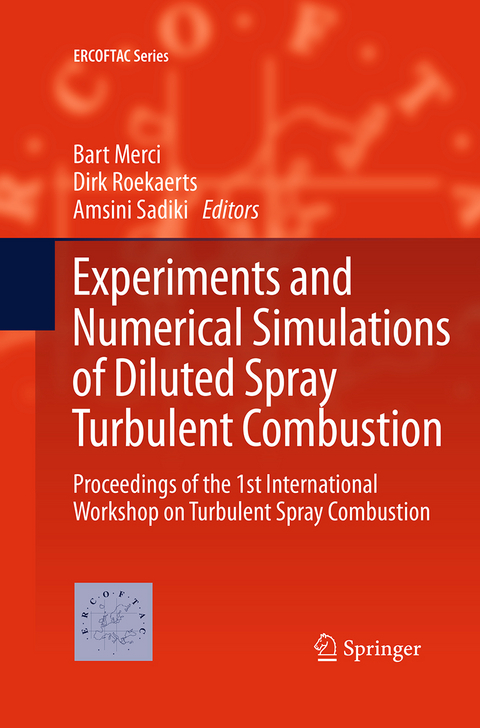 Experiments and Numerical Simulations of Diluted Spray Turbulent Combustion - 