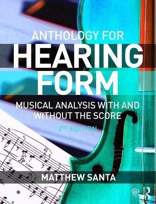 Hearing Form--Anthology - Matthew Santa