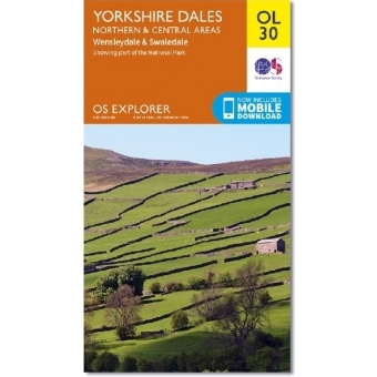 Yorkshire Dales Northern & Central -  Ordnance Survey