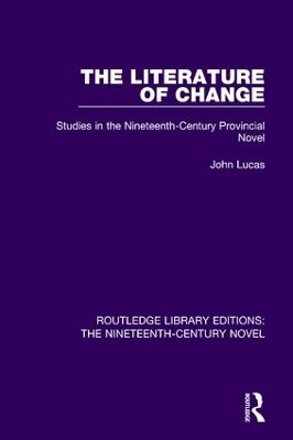 The Literature of Change - John Lucas