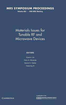 Materials Issues for Tunable RF and Microwave Devices: Volume 603 - 