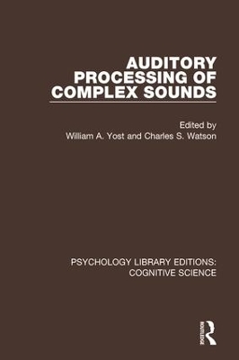 Auditory Processing of Complex Sounds - 