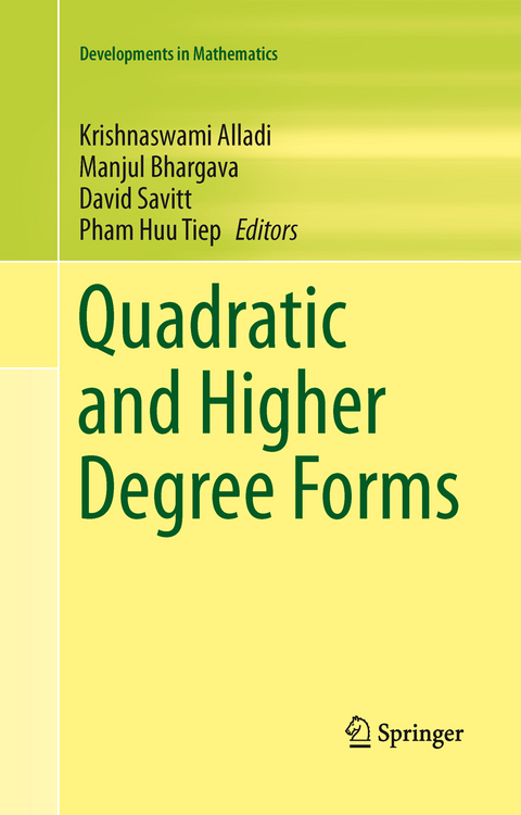 Quadratic and Higher Degree Forms - 