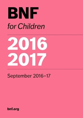 BNF for Children (BNFC) 2016-2017 - 