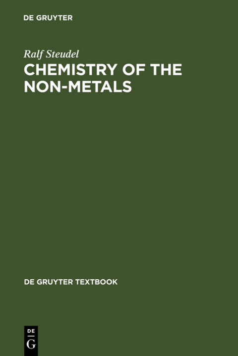 Chemistry of the Non-Metals - Ralf Steudel