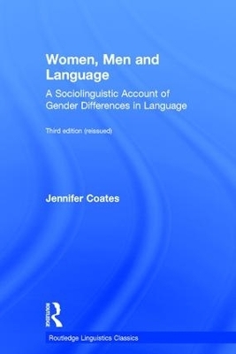 Women, Men and Language - Jennifer Coates