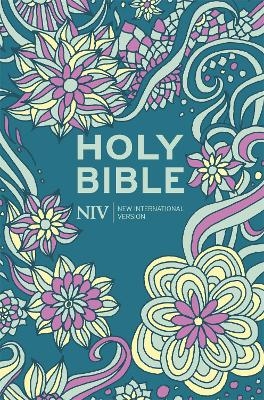 NIV Pocket Floral Hardback Bible - New International Version