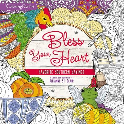 Bless Your Heart Adult Coloring Book -  Zondervan