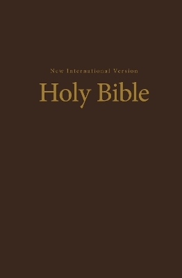 NIV, Value Pew and Worship Bible, Hardcover, Brown